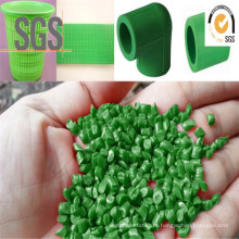 Экструзии труб зеленый переработанного пластика гранулы ПЭ гранулы ПП 